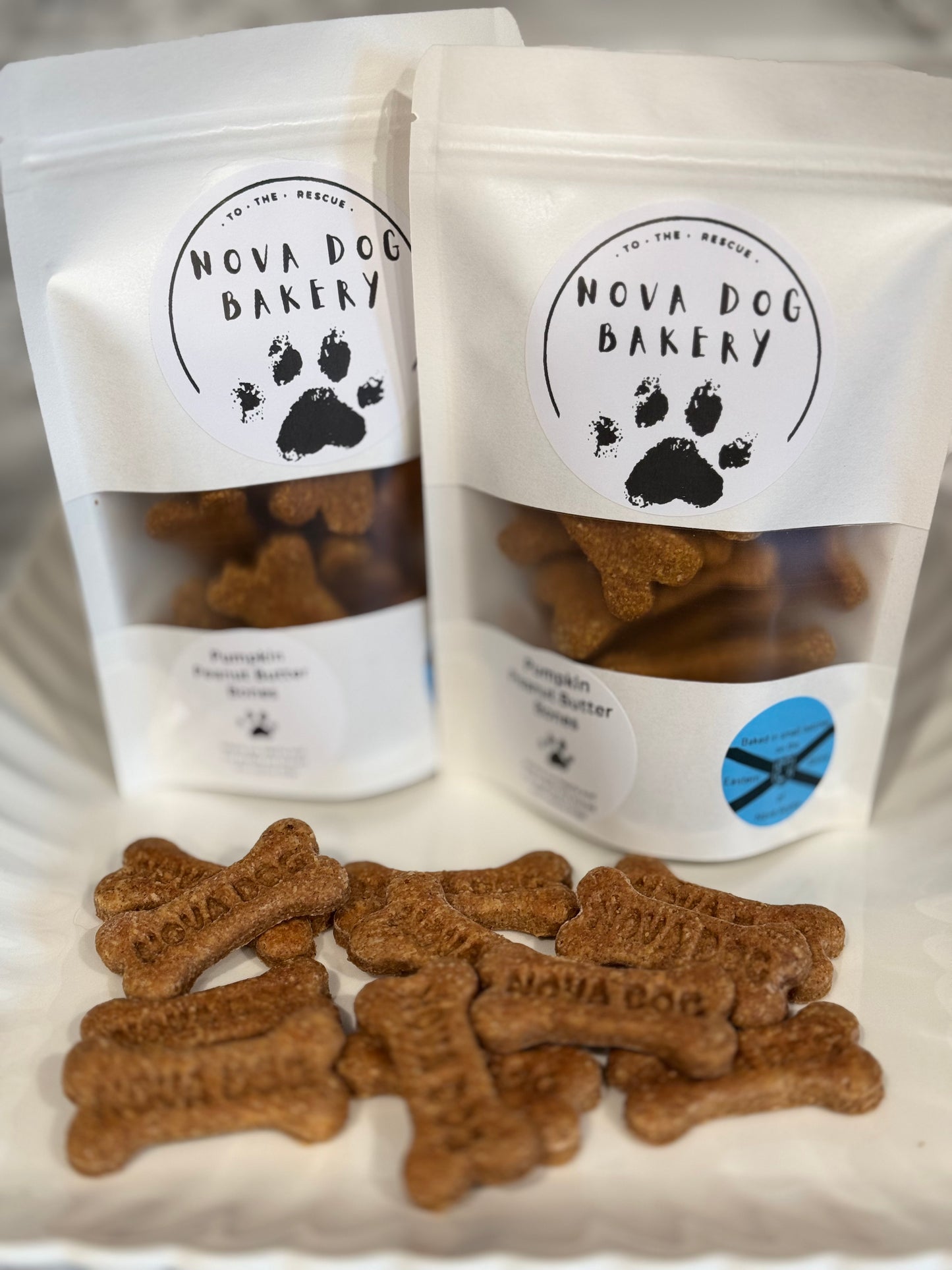 Pumpkin Peanut Butter Bones