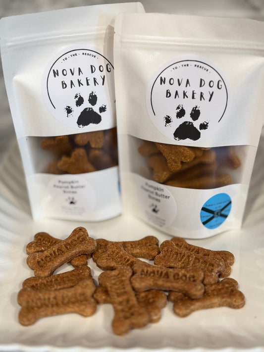 Pumpkin Peanut Butter Bones